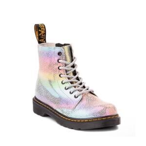 Little Kids Dr. Marten's 1460 Pascal Rainbow Boot